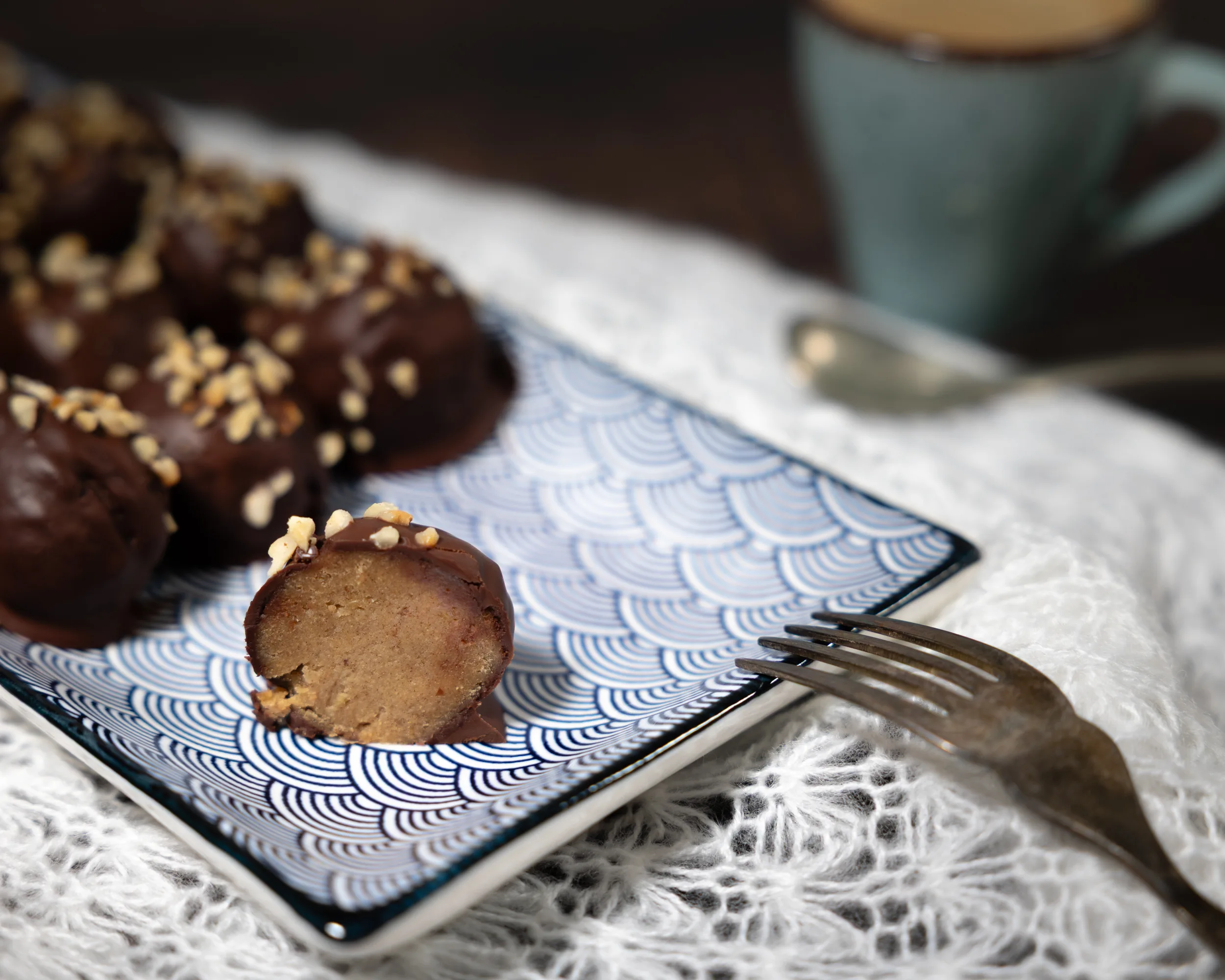 Kichererbsen-Energyballs